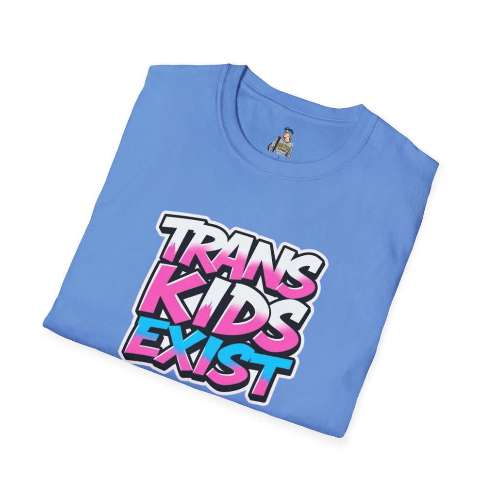 Trans Kids Exist Unisex Softstyle T-Shirt