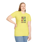 Queer People Belong Everywhere t-shirt