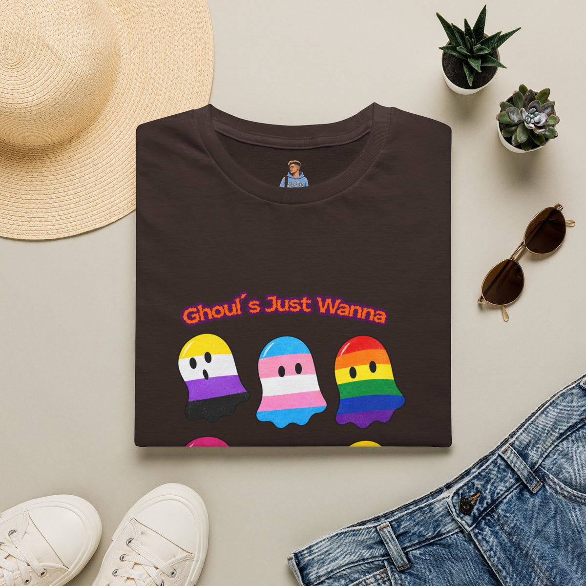 Ghouls Just Wanna Have Fun Pride Tree Las Vegas T-Shirt
