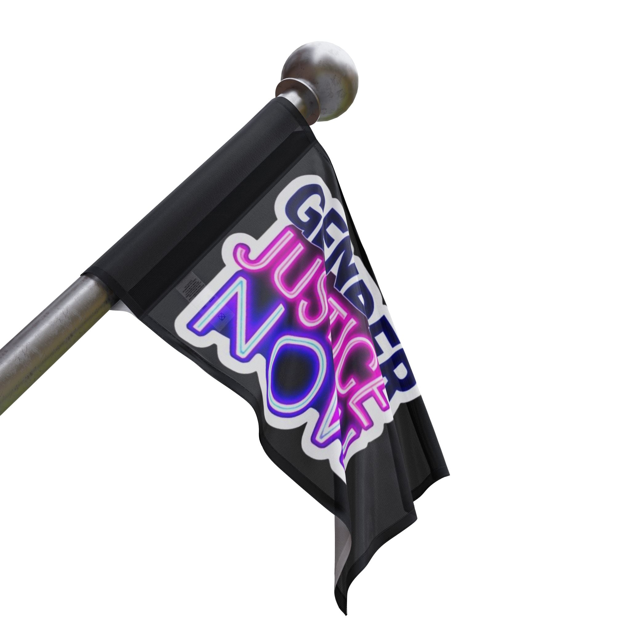 Gender Justice Now - Protest Flag