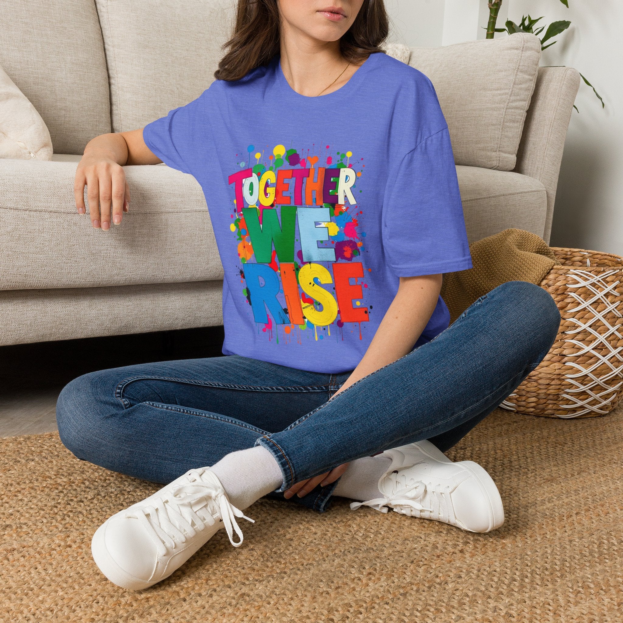 Together We Rise Unisex Softstyle T-Shirt