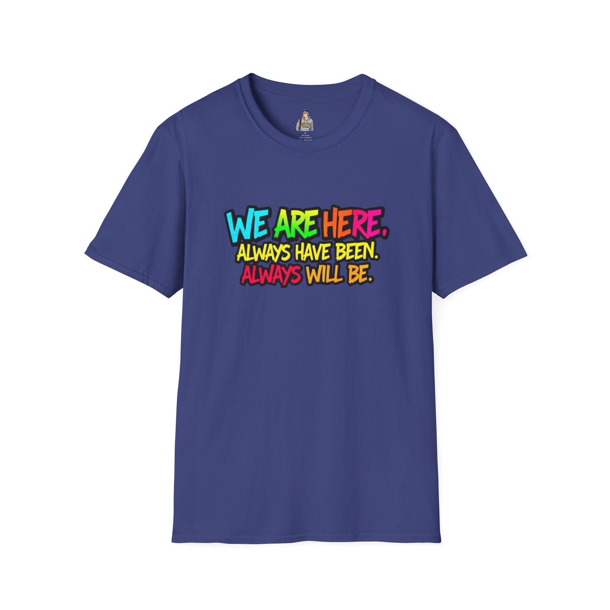 We are WHO We Are Just Leave Us tf Alone Pride Tee