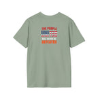 Unisex Democracy T-Shirt - 'Democracy Dies If We Let It' & 'The People United Will Never Be Defeated'
