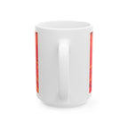 Decaf? Hard Pass! - Ceramic Mug - Perfect Gift for Coffee Lovers