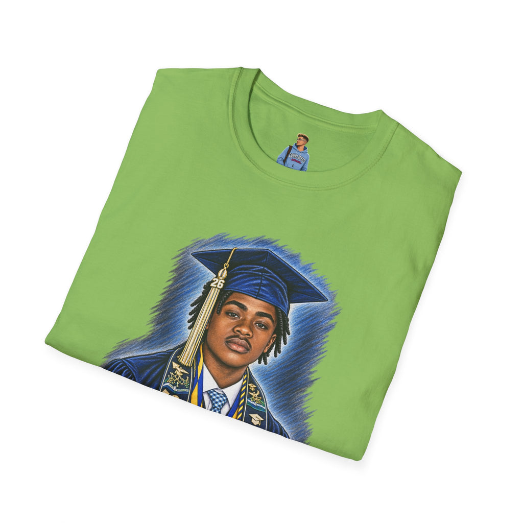 Portrait Front and Back - In Memory of Pierre Damas Bel T-Shirt