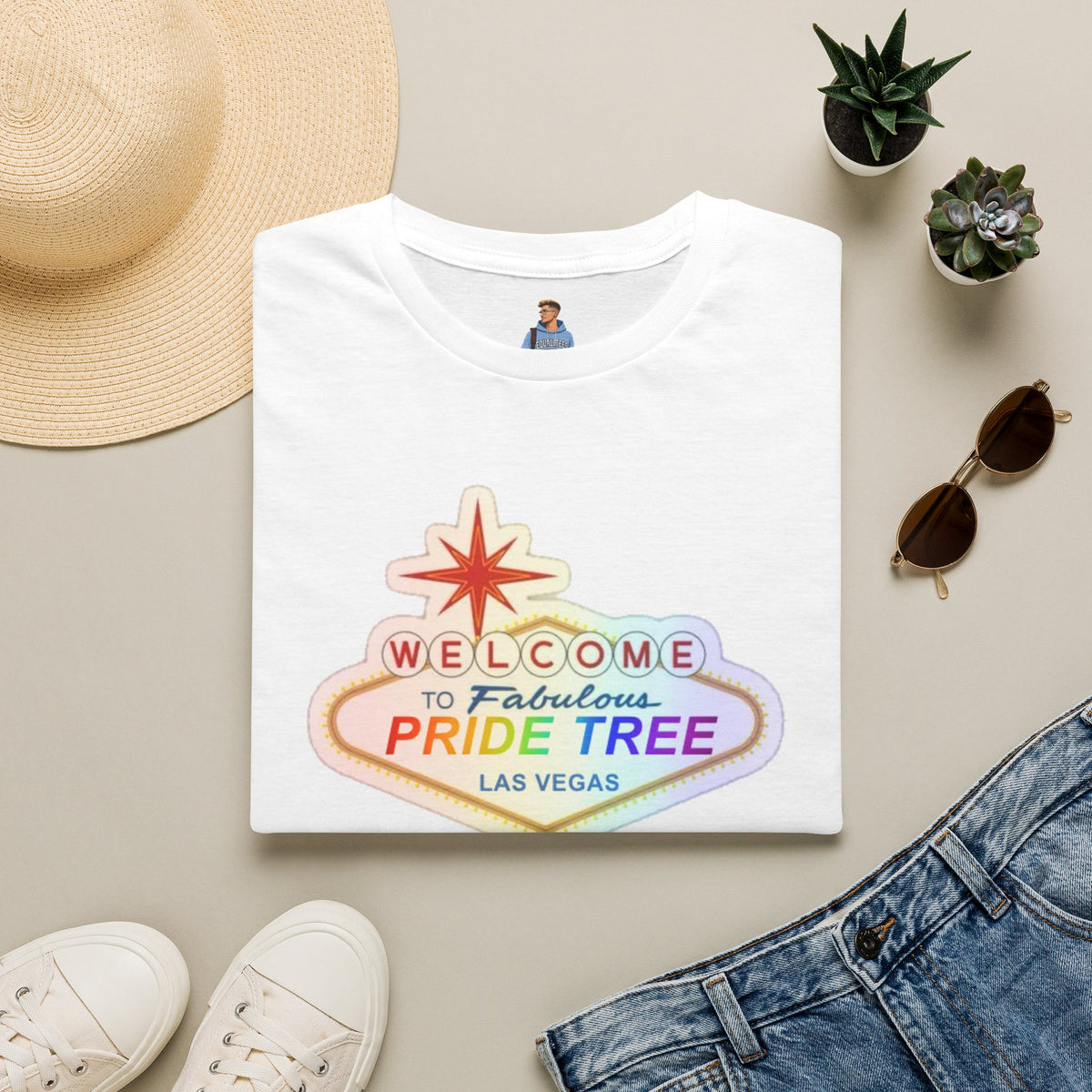 Welcome to Fabulous Pride Tree Las Vegas T-Shirt