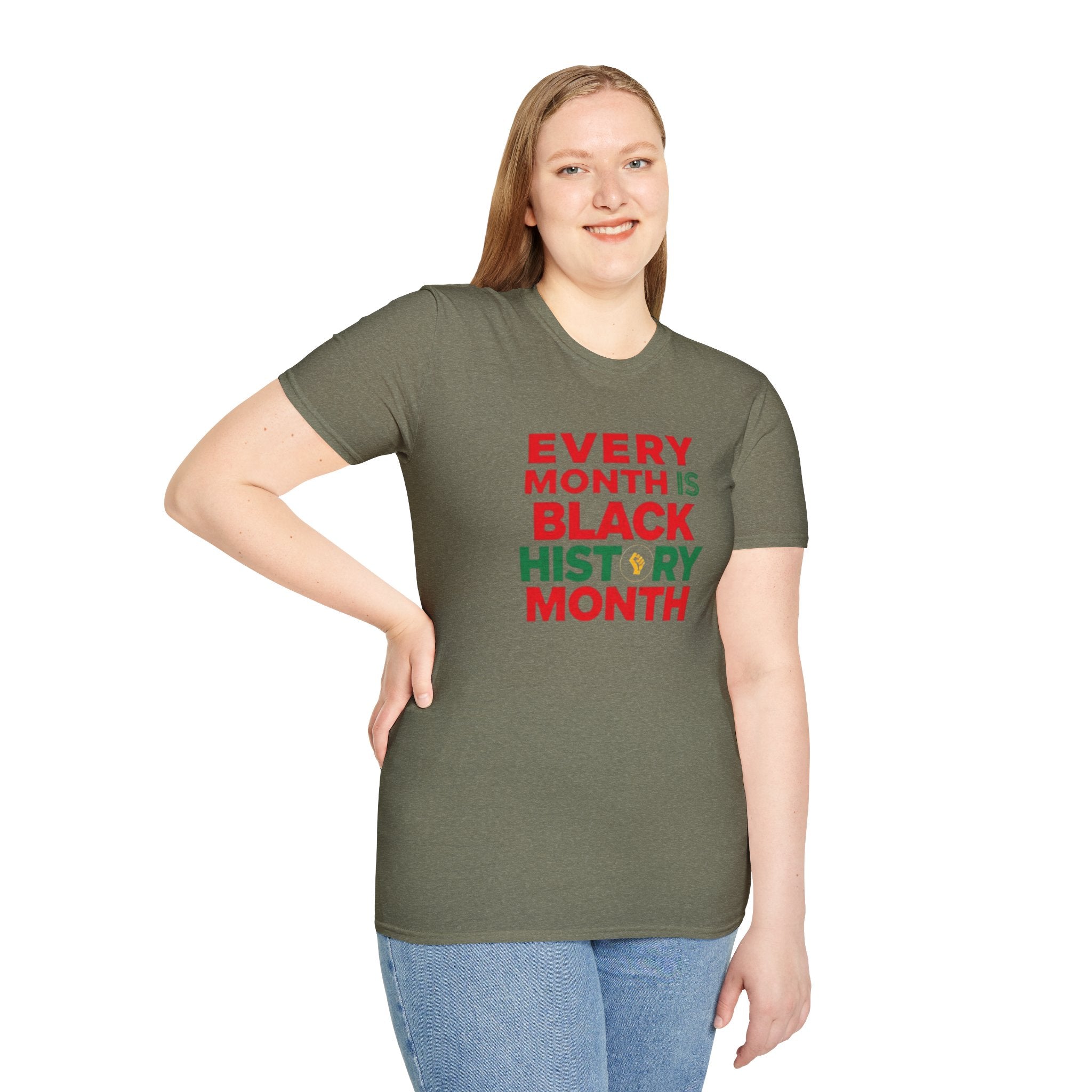 Every Month is Black History Month Unisex T-Shirt