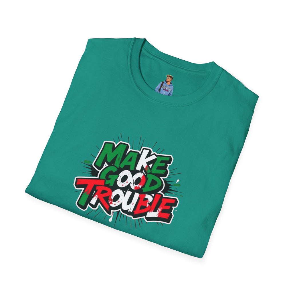 Make Good Trouble T-shirt  Fun Graphic Tee for Activists & Trendsetters