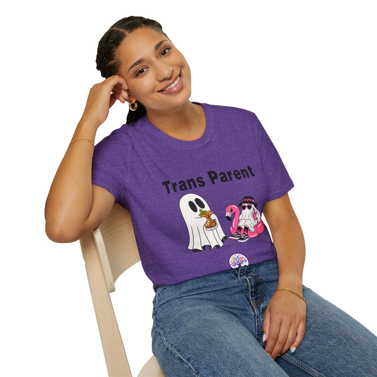 Trans Parent 4 Halloween Pride Tree Las Vegas T-Shirt
