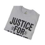 Justice for Native Communities Unisex Softstyle T-Shirt, Activism Tee, Social Justice Apparel, Comfortable Graphic Shirt, Gift for Advocates