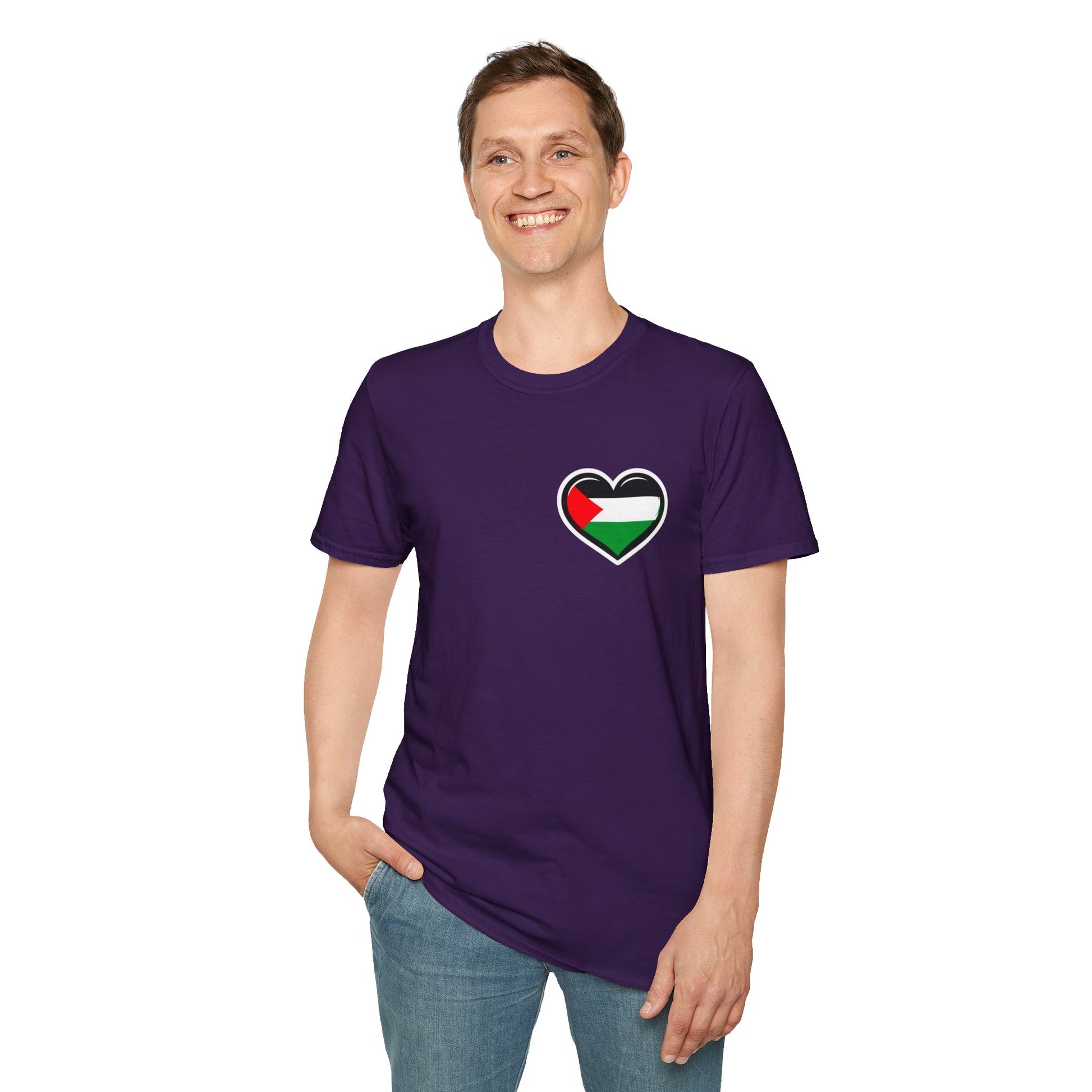 Unisex Softstyle T-Shirt: Stand with Gaza & We Are All Palestine Graphic Tee