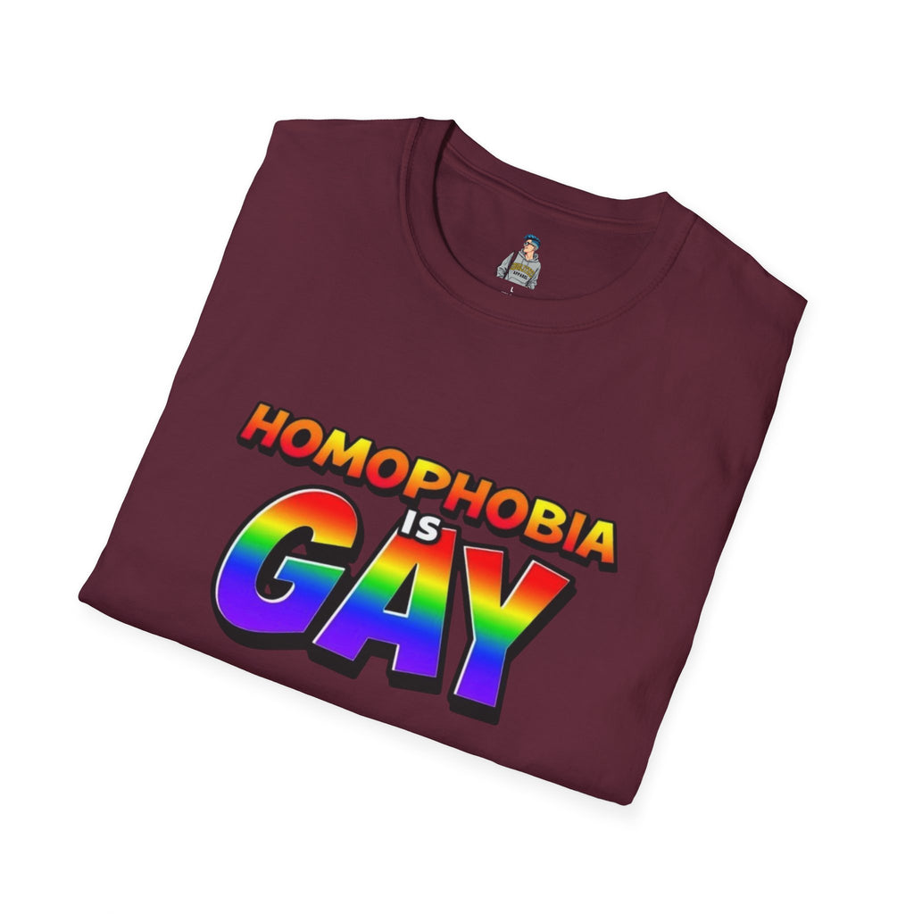 Homophobia Is Gay Graphic T-Shirt