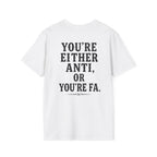 ANTI or FA Antifascist T-shirt