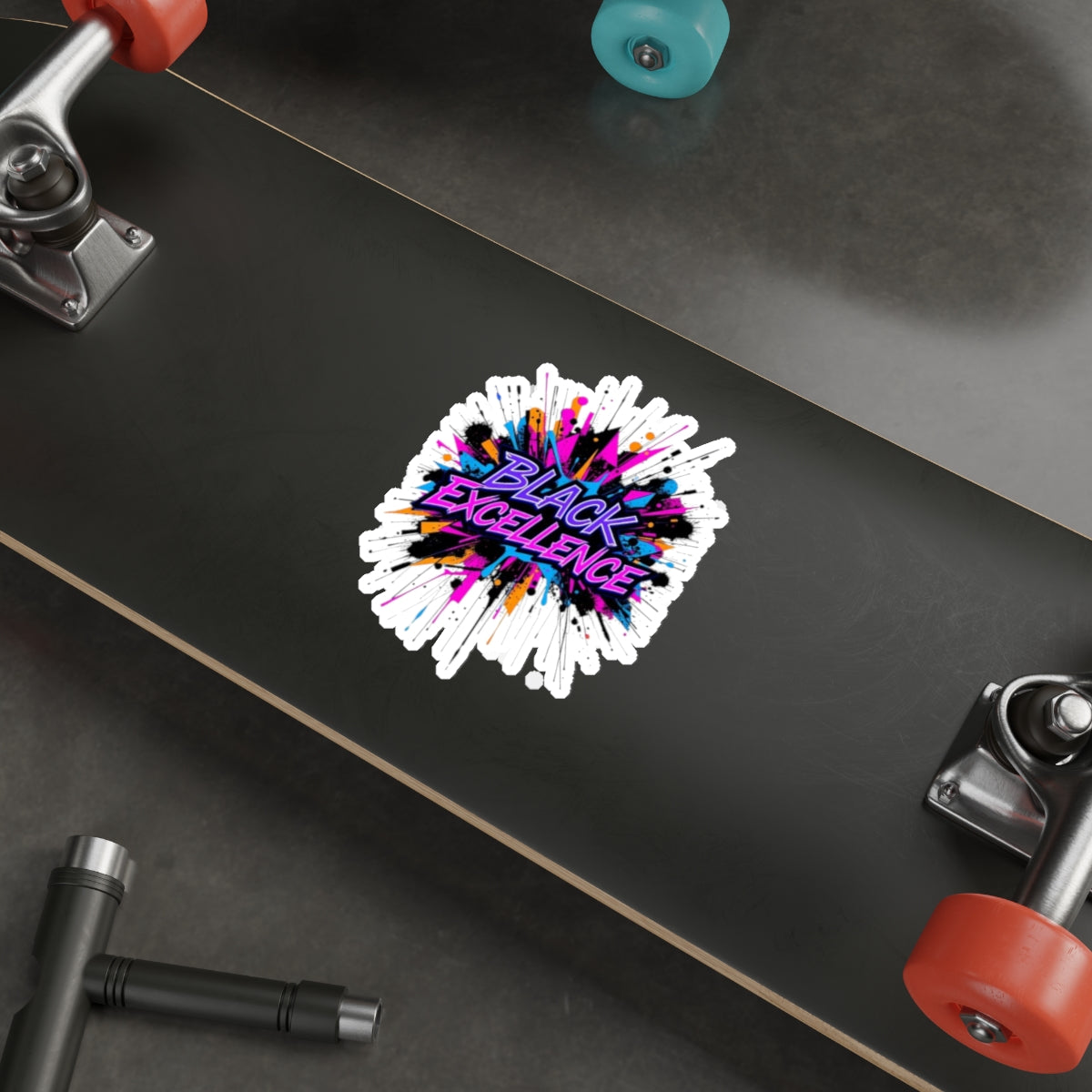 Die-Cut Stickers -  Black Excellence