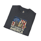 No Kings in America-Democracy Matters  Unisex Softstyle T-Shirt