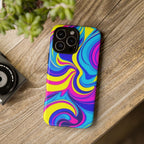 Psychedelic Swirl Tough Phone Case for iPhone