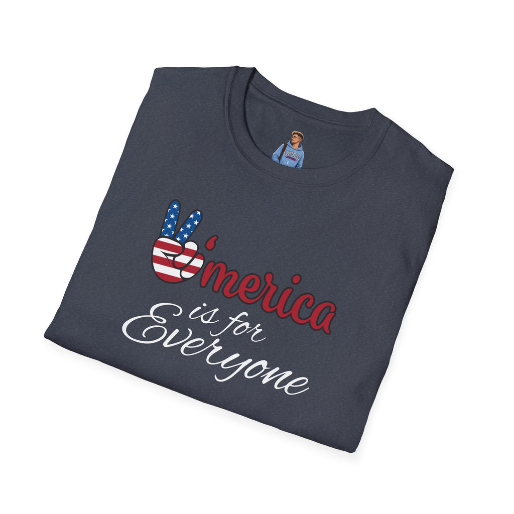'Merica is for Everyone - Softstyle Unisex T-Shirt