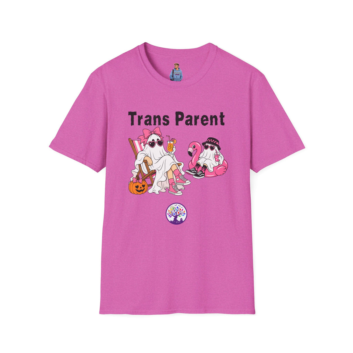 Trans Parent 2 Halloween Pride Tree Las Vegas T-Shirt