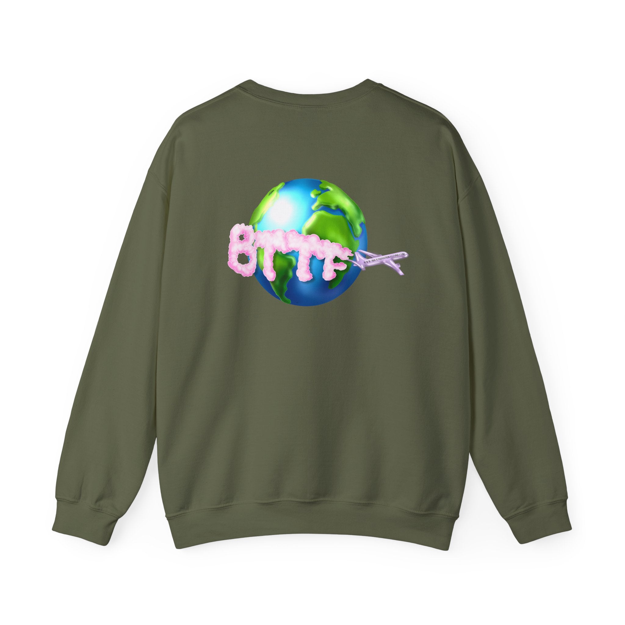 BTTF - Black Trans Travel Fund Unisex Crewneck Sweatshirt