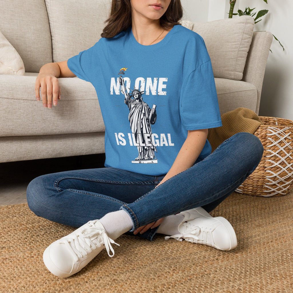 No One Is Illegal Graphic T-shirt