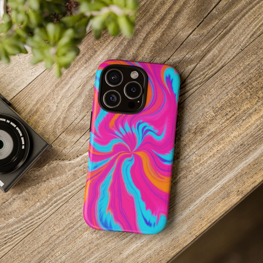Psychedelic Swirl Tough Phone Case for iPhone