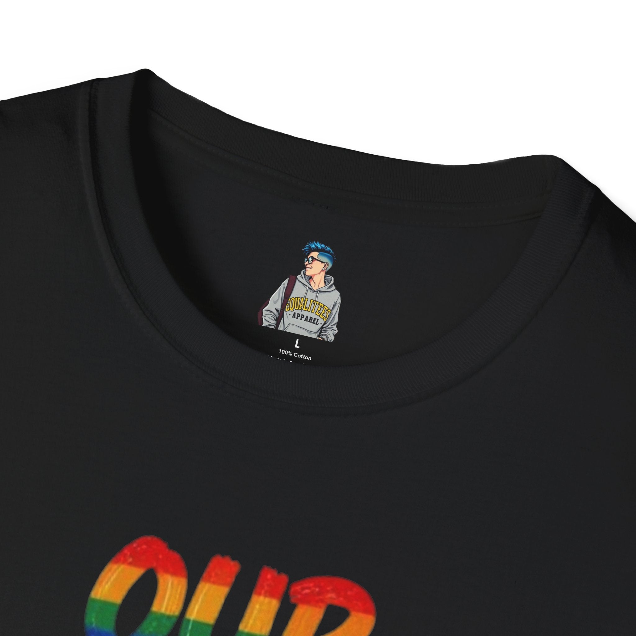 LGBTQ+ Pride T-Shirt — "Our Equality Is Not Your Oppression" Statement Tee