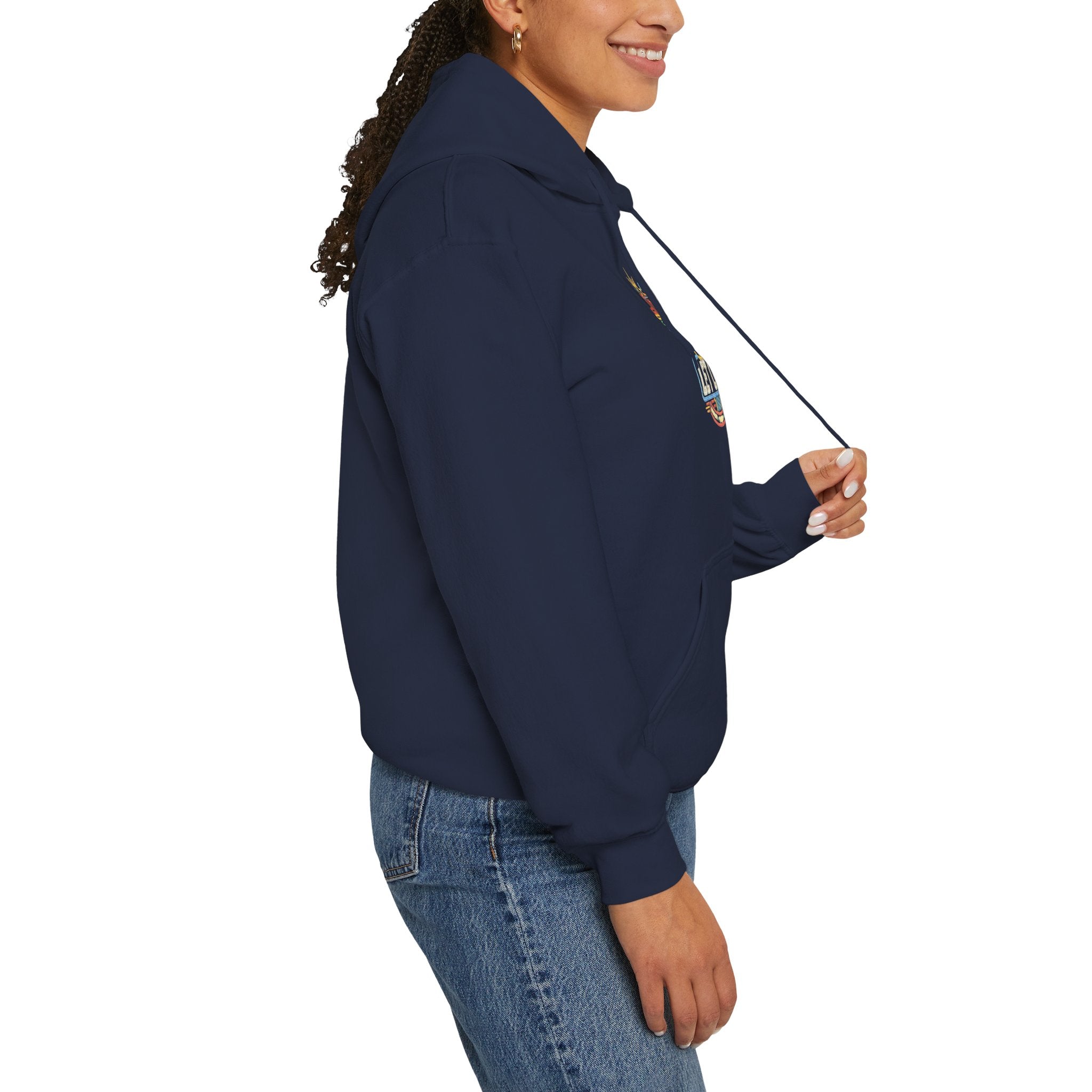 Live And Let Live Hoodie — Retro Peace Graphic Pullover