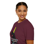 Unisex Softstyle T-Shirt - LGBTQ+ Empowerment T-Shirt: Conversion Therapy is Torture & We All Belong