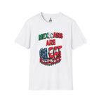 Unisex Softstyle T-Shirt - Mexicans Are Great Americans | Bilingual Pride Tee