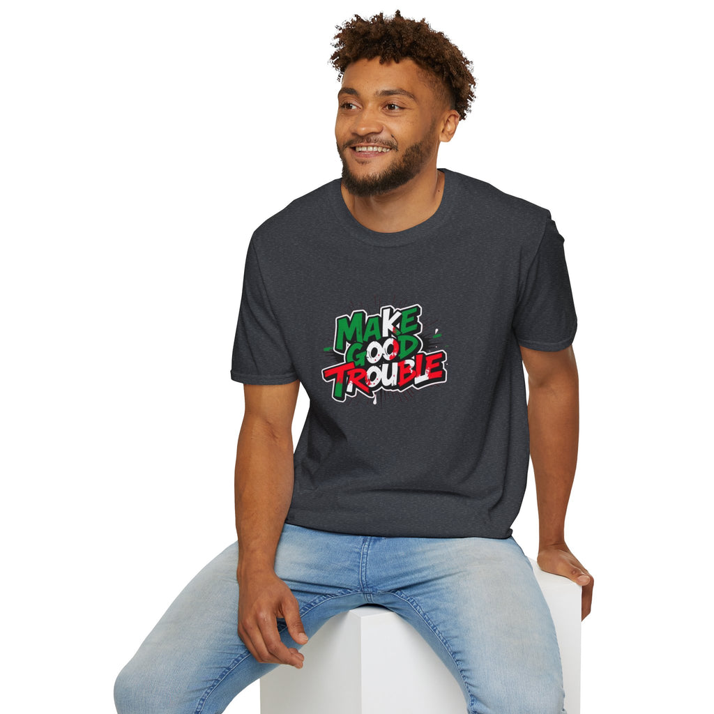 Make Good Trouble T-shirt  Fun Graphic Tee for Activists & Trendsetters