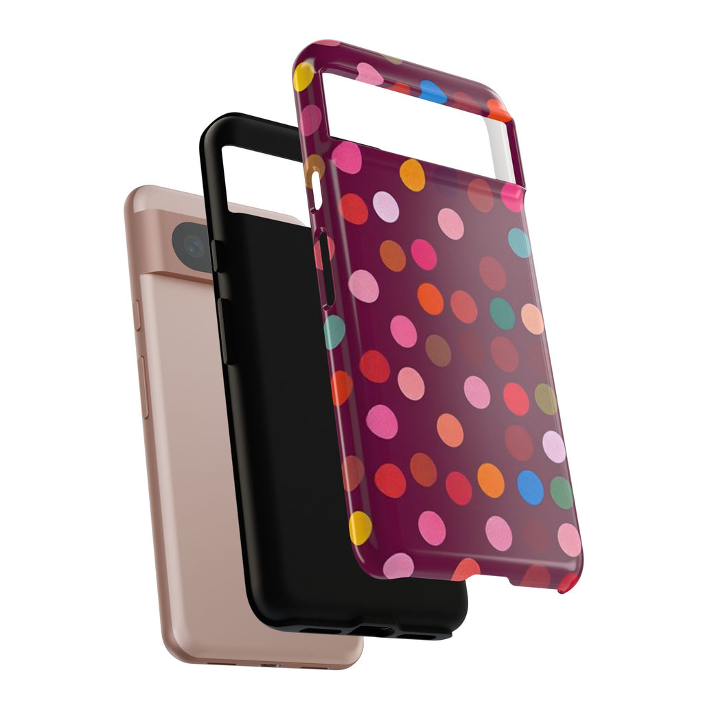 Polka-Dot Colorful Tough Case for Android