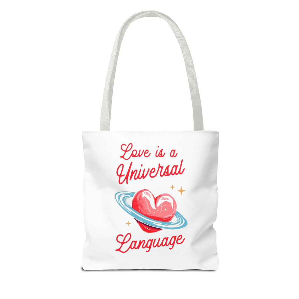 Love is a Universal Language Design - Tote Bag