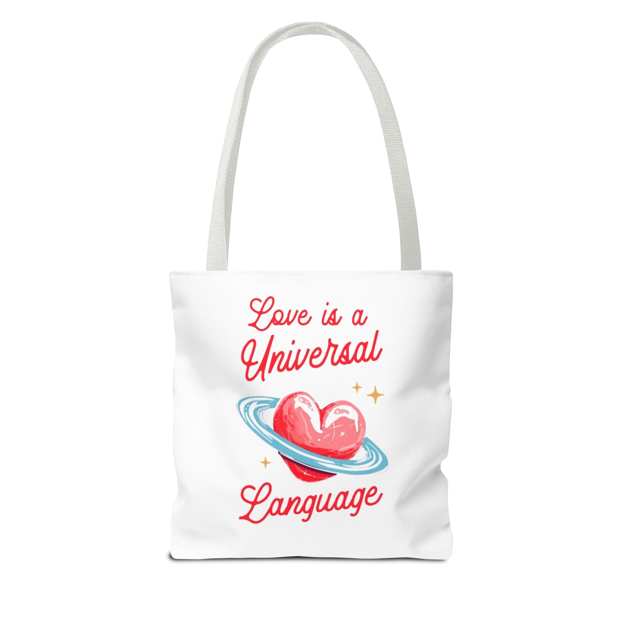Love is a Universal Language Design - Tote Bag