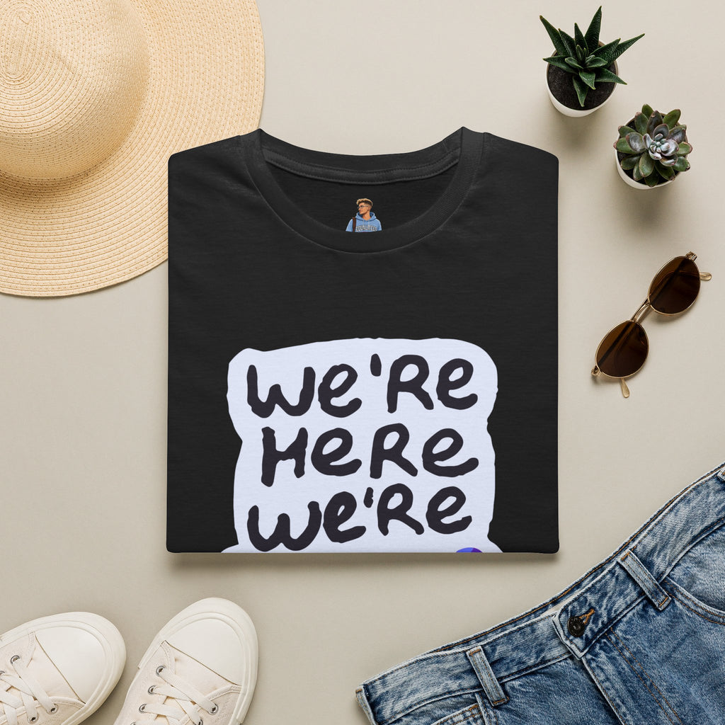 We’re Here We’re Queer Pride Tree Las Vegas T-Shirt