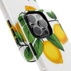 Lemon Blossom Tough Phone Case for iPhone