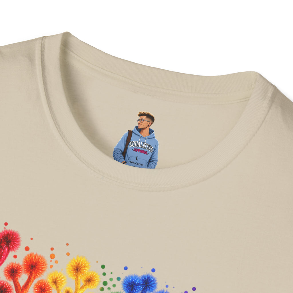 Pride Tree Las Vegas T-Shirt - Black Text