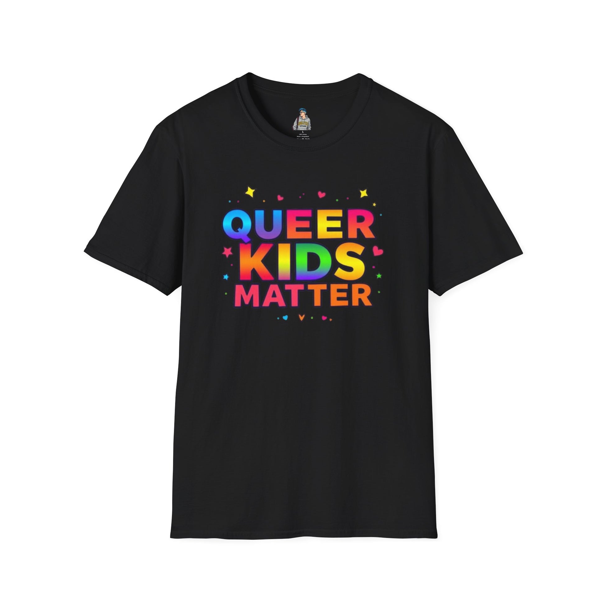 Colorful Queer Kids Matter Pride T-Shirt