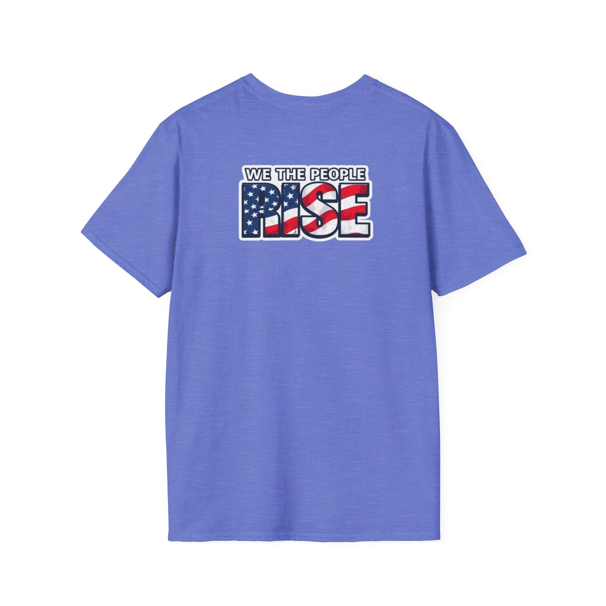 Patriotic Unisex T-Shirt - 50501 We The People Rise - American Flag Design