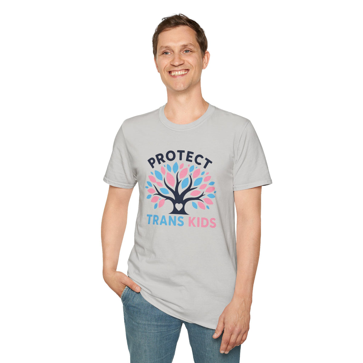 Protect Trans Kids Pride Tree Las Vegas T-Shirt