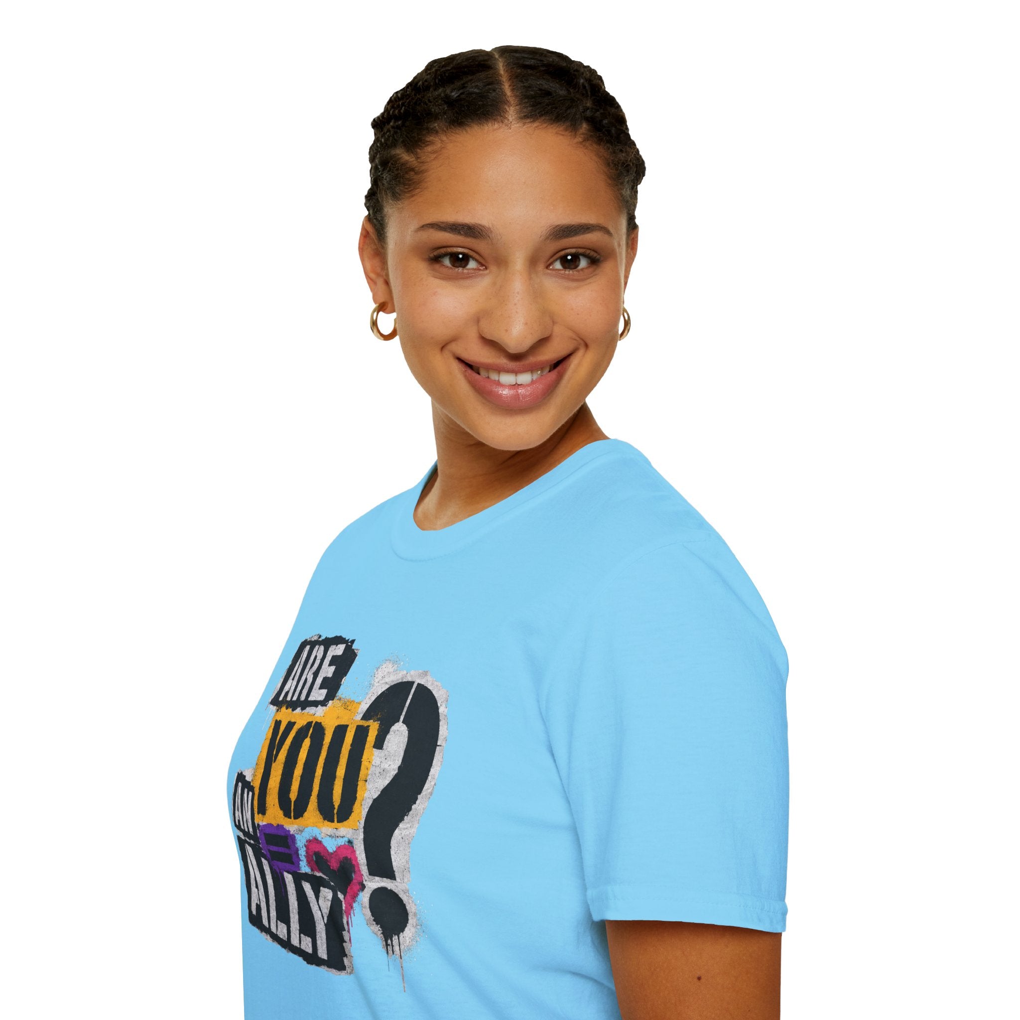 Are You An Ally? Graphic T‑Shirt — Pride & Allyship Tee
