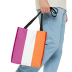 Lesbian Pride Flag Tote Bag
