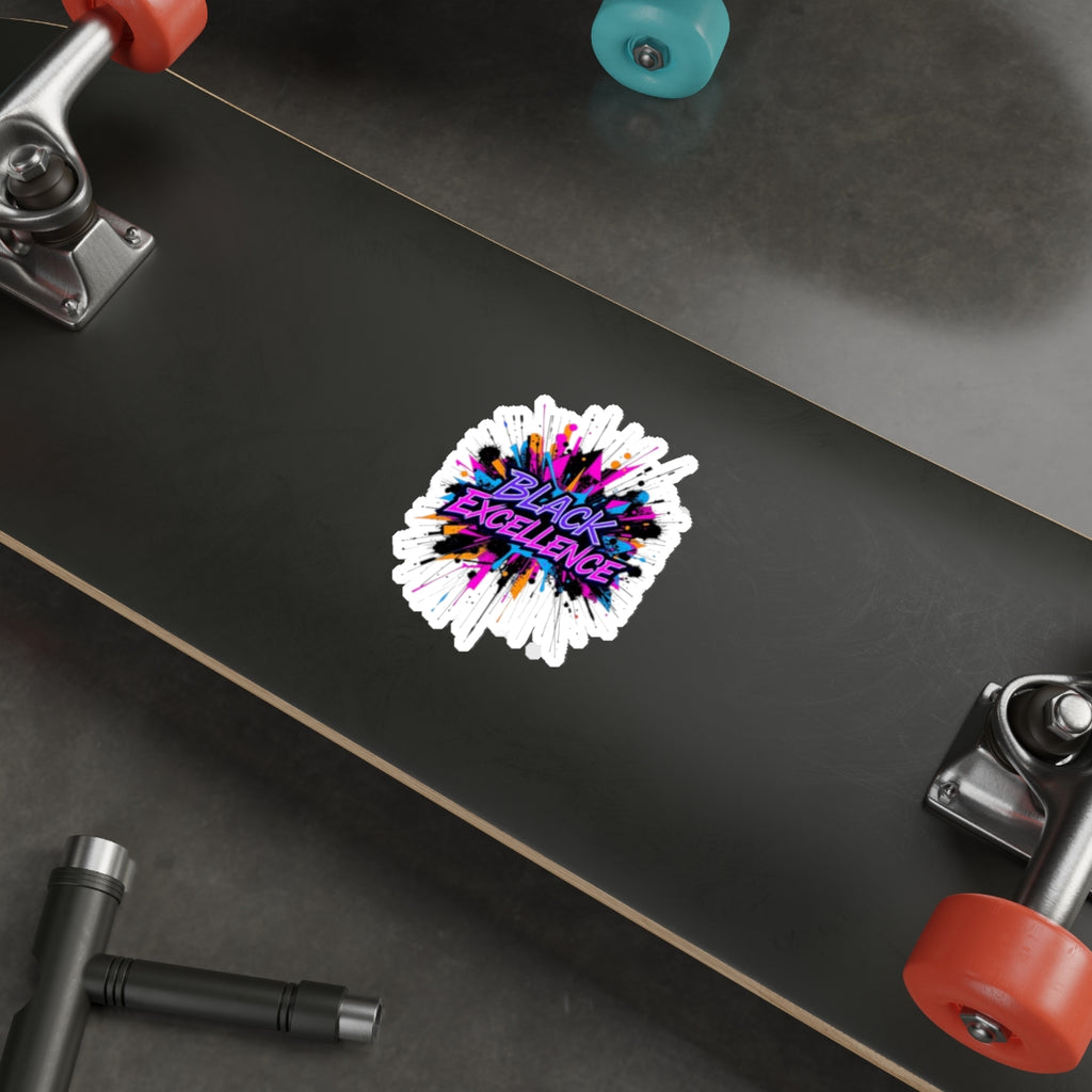 Die-Cut Stickers -  Black Excellence