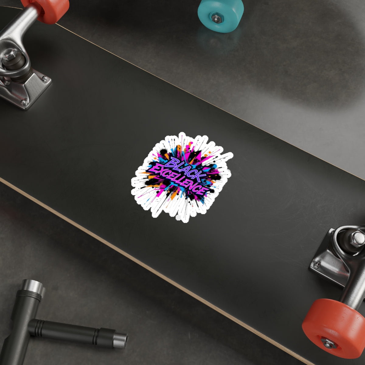 Die-Cut Stickers -  Black Excellence
