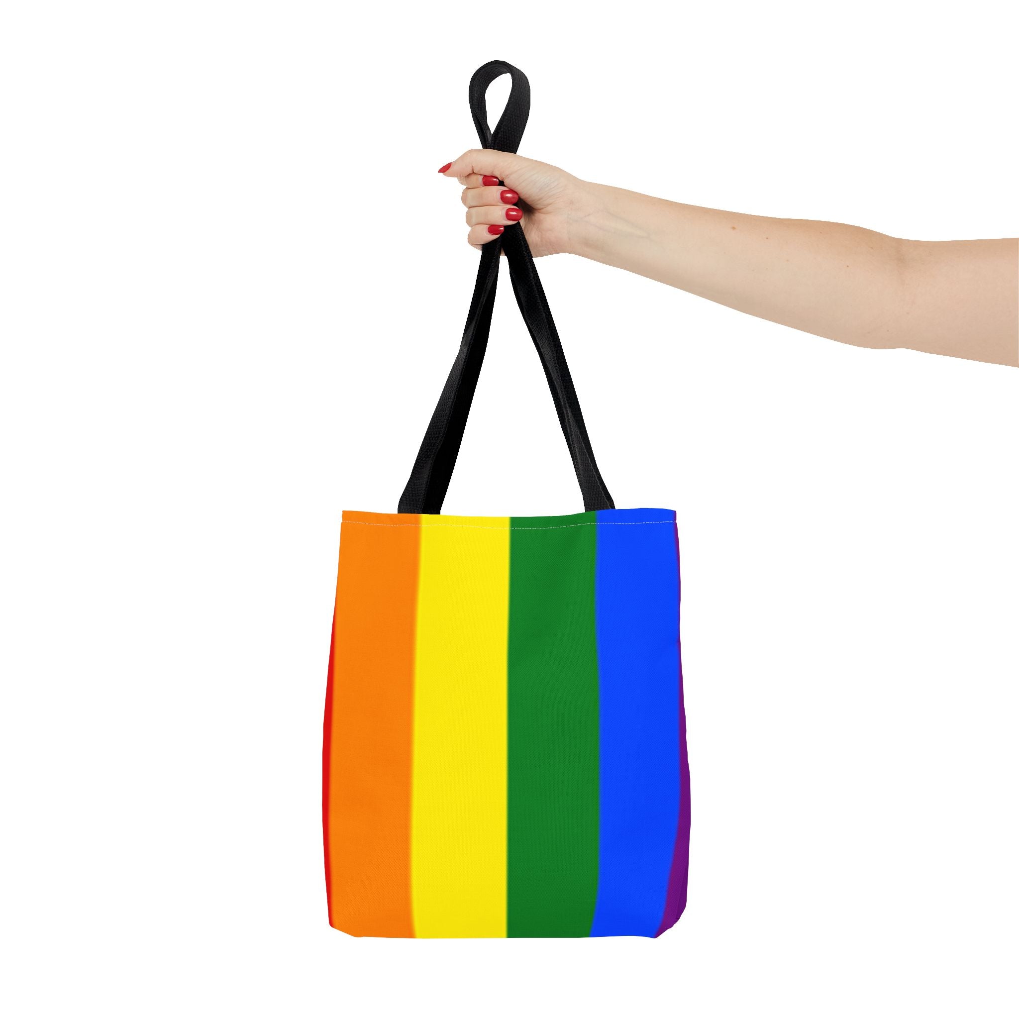 Rainbow Pride Flag Tote Bag