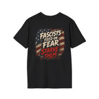 Patriots Don’t Stand For This T-Shirt — Statue of Liberty & Distressed Flag Graphic