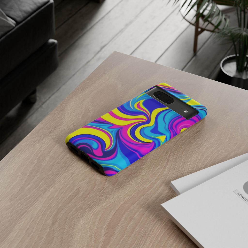 Psychedelic Swirl Tough Case for Android