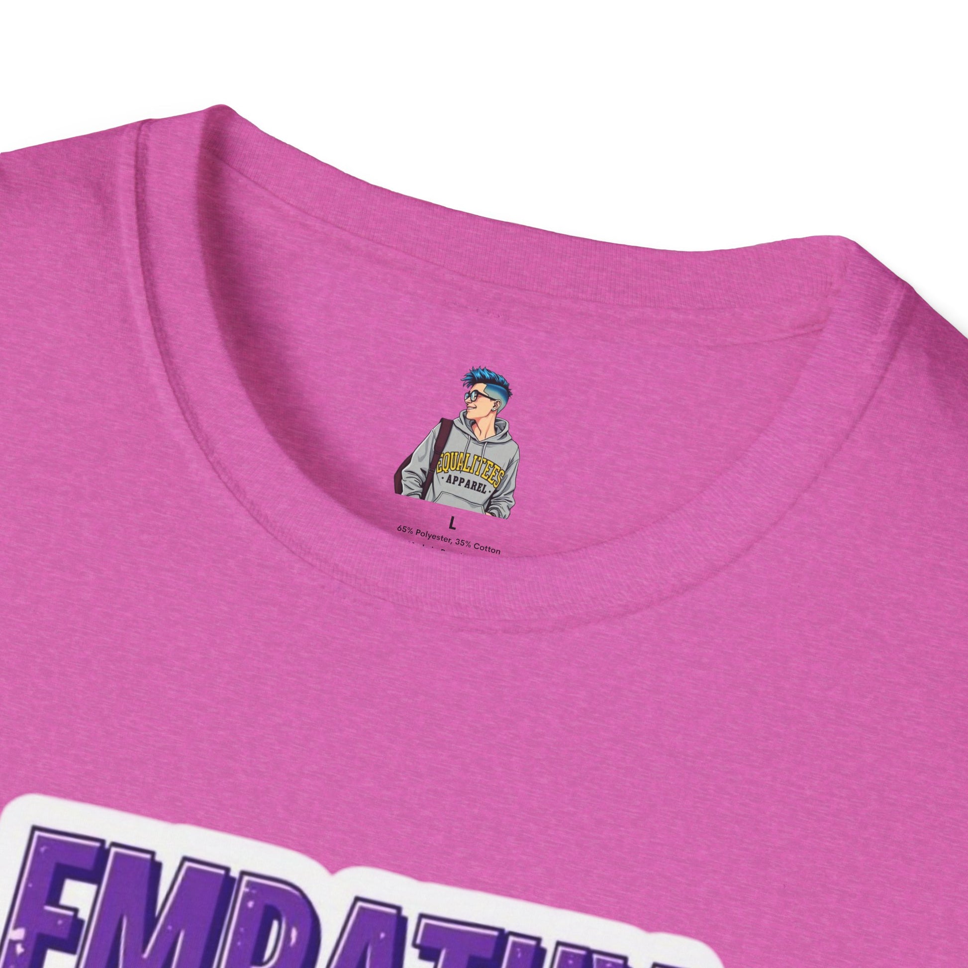 Empathy Equals Strength Unisex Softstyle T-Shirt - Inspirational Apparel for Everyday Comfort