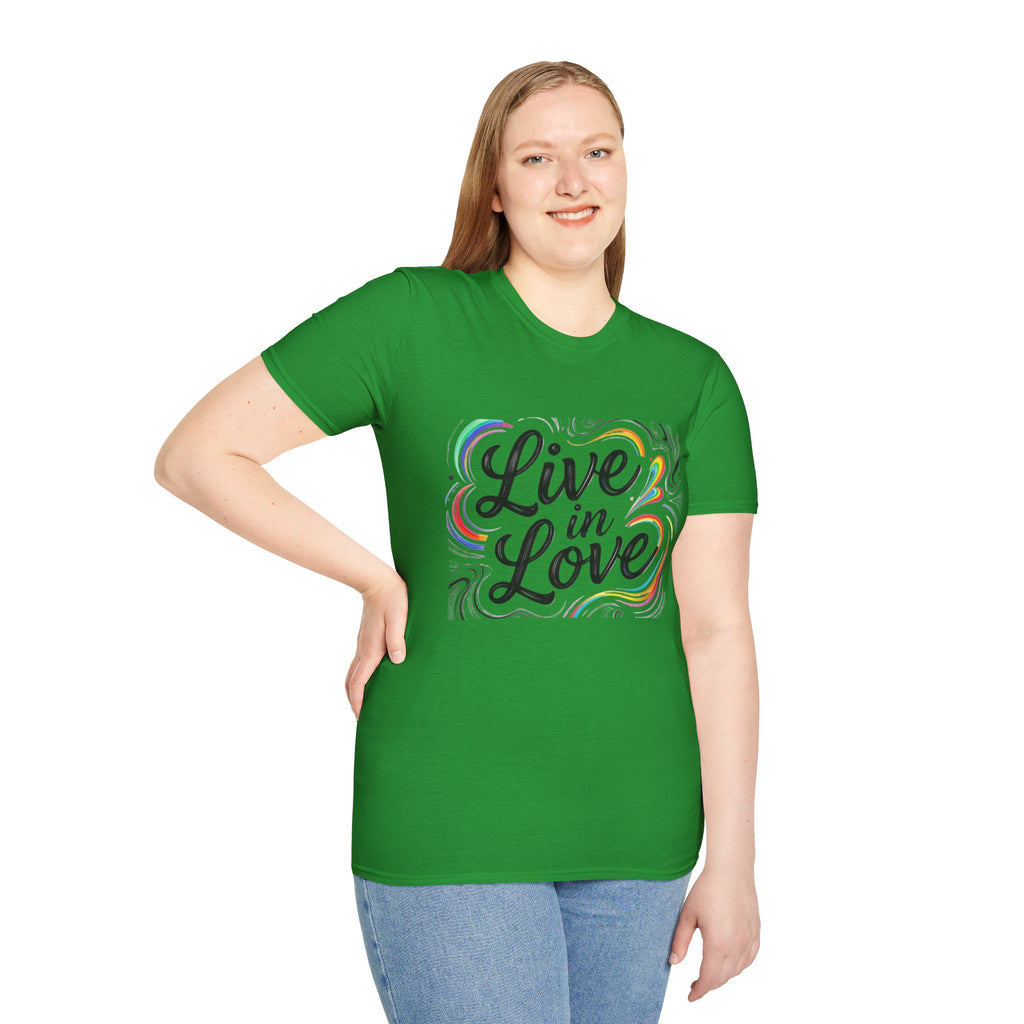 Live in Love Inspirational T-Shirt