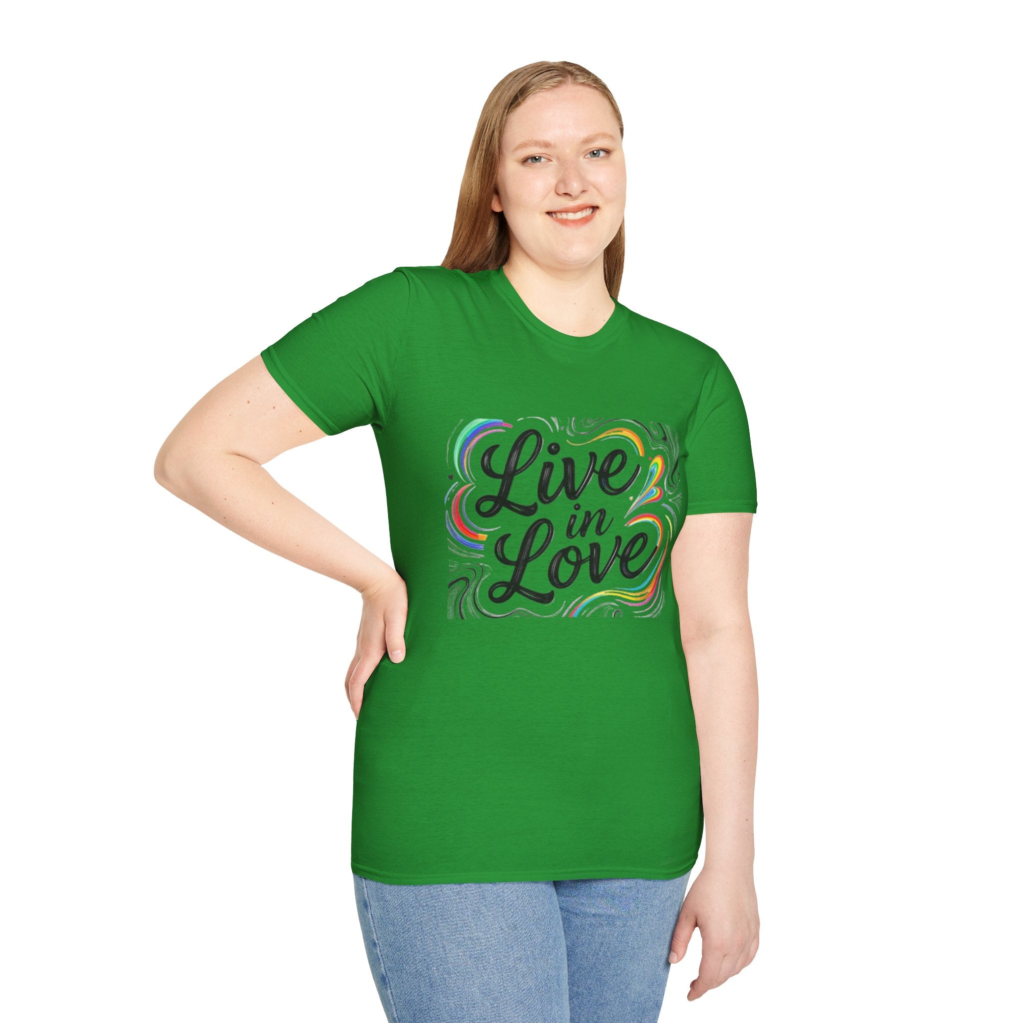 Live in Love Inspirational T-Shirt