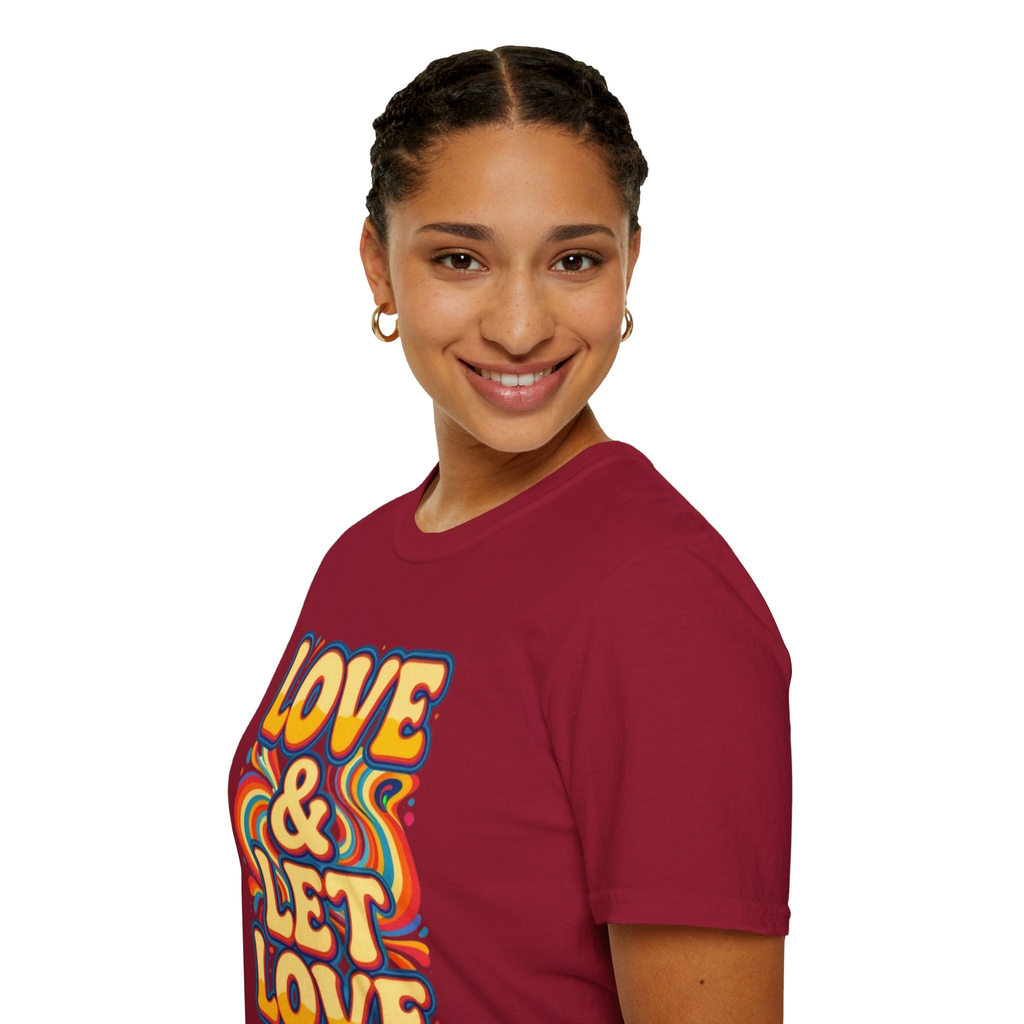 Love & Let Love Retro T-Shirt